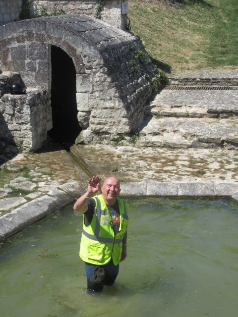 Baignade improvisée