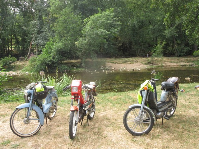 Pause au bord de l'eau