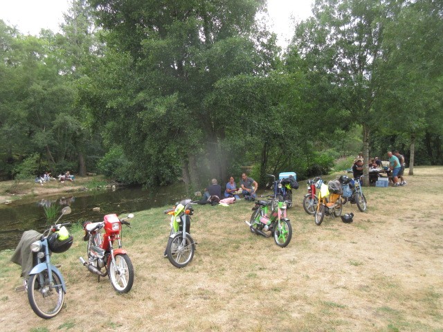 Pause au bord de l'eau