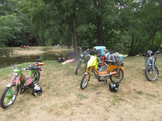 Pause au bord de l'eau