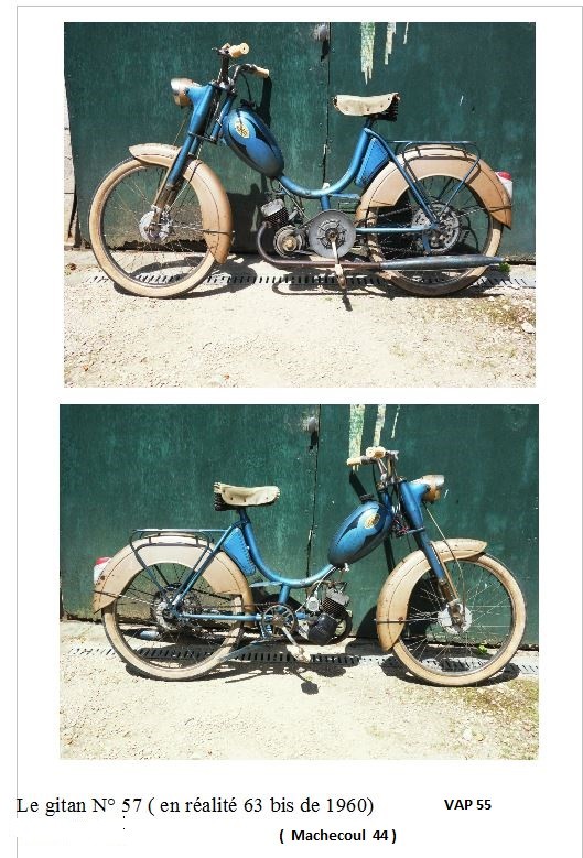 Le gitan n 57 en realite 63 bis de 1960 