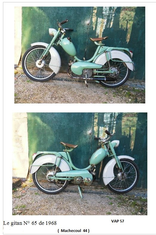 Le gitan n 65 de 1968