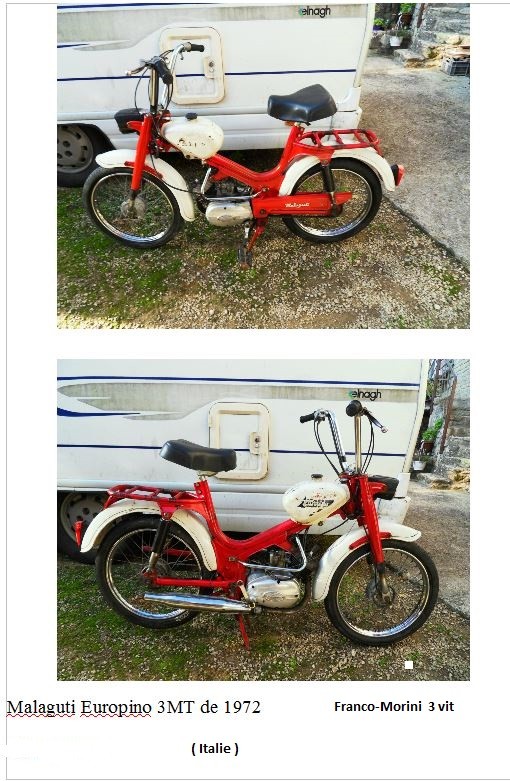 Malaguti europino 3mt de 1972