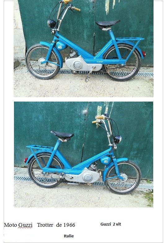 Moto guzzi trotter de 1966