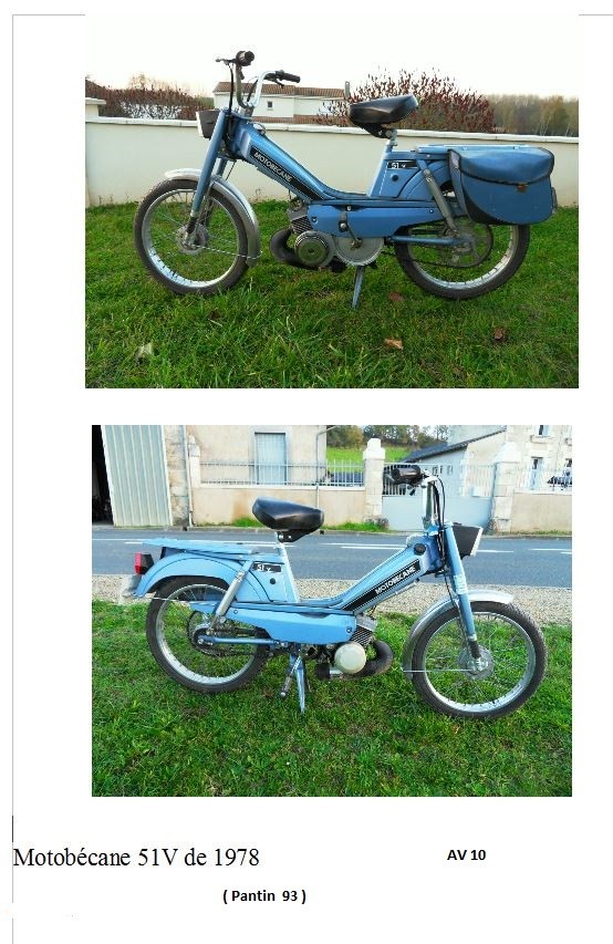 Motobecane 51v de 1978