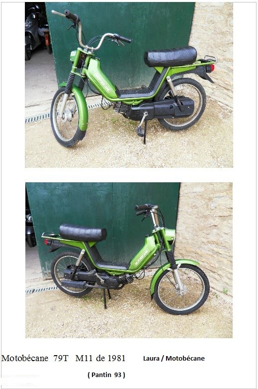 Motobecane 79t m11 de 1981