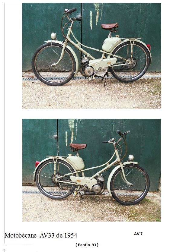 Motobecane av33 de 1954