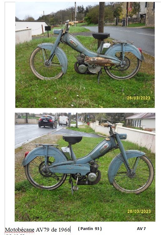 Motobecane av79 de 1966