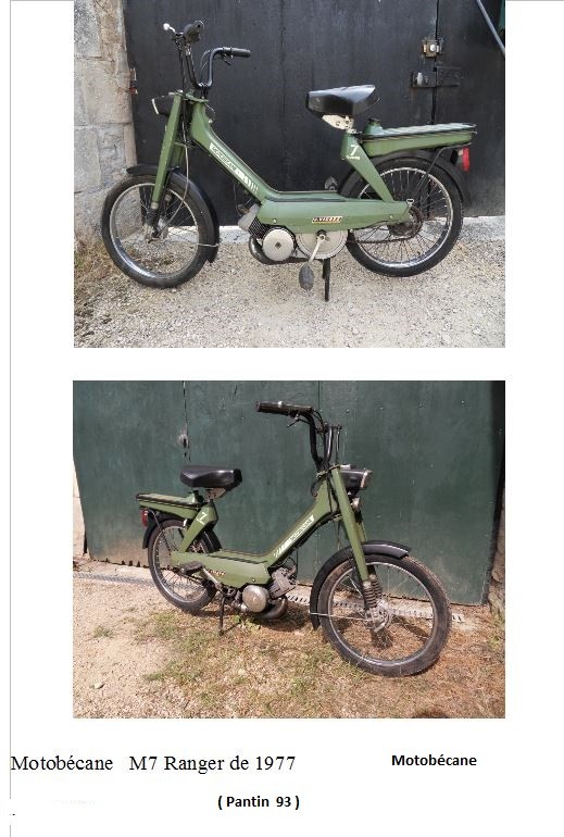 Motobecane m7 ranger de 1977
