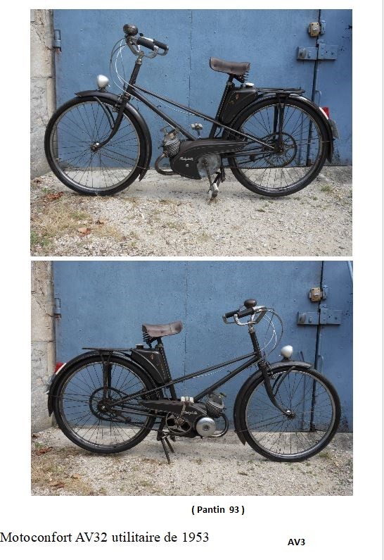 Motoconfort av32 utilitaire de 1953