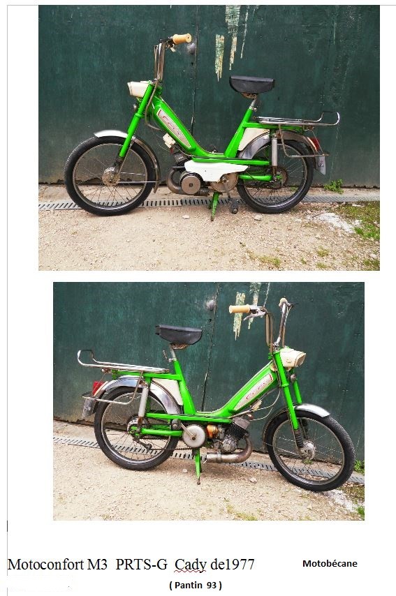 Motoconfort m3 prts g cady de1977