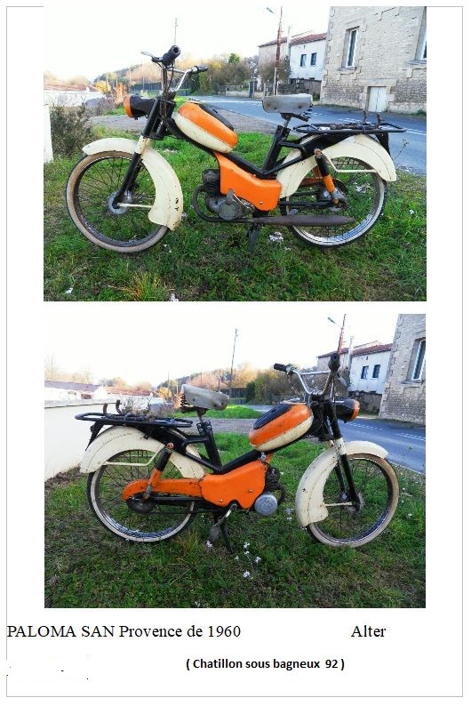 Paloma san provence de 1960