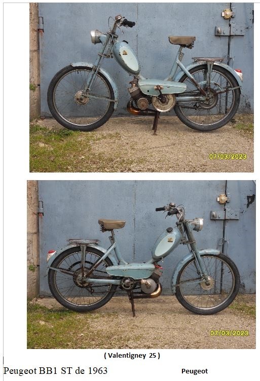Peugeot bb1 st de 1963