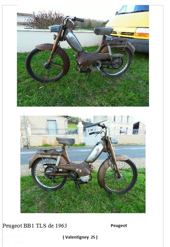 Peugeot bb1 tls de 1963