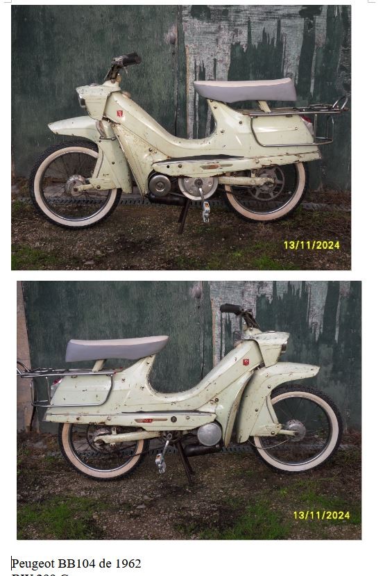 Peugeot bb104 de 1962