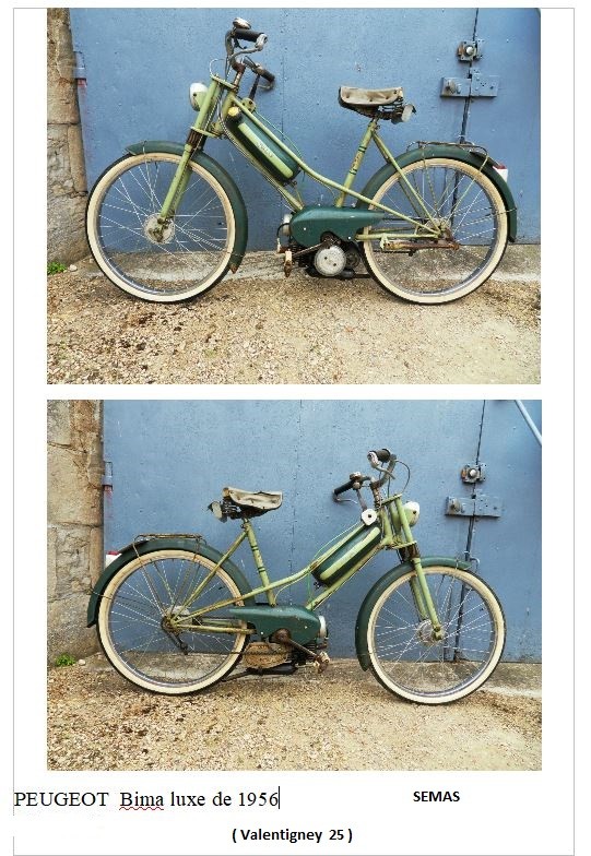 Peugeot bima luxe de 1956