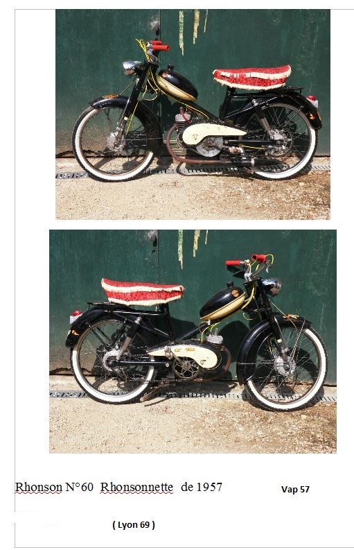 Rhonson n 60 rhonsonnette de 1957